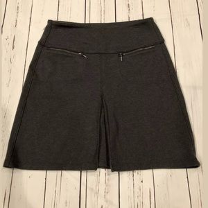 Athleta Skirt SP Gray Single Pleat A-Line #159